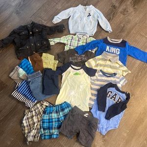 21 Piece 18-24 mo boys toddler clothes lot